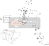 A46007018044, Fuel Pump Filter Kit, KTM, 0