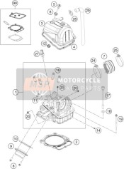 A48030097000, Gasket Kit Cylinder Mx 450, KTM, 0