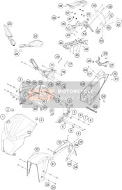 Masker, Spatborden 1