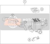 93513001033, Hand Brake Cylinder Cpl., KTM, 0