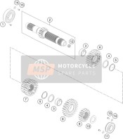 TRANSMISSION I - MAIN SHAFT