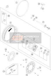 Roue arrière