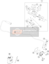 0025060256, Hh Collar Screw M6X25 TX30, KTM, 4