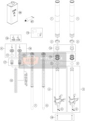 43578190, Mainspring (38, 3) 6, 5-480 Fork, KTM, 0