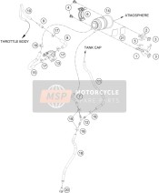 90515027000, Tube Connector To Injector, KTM, 0