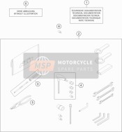 53012028200, Grip Orange B&F, KTM, 1