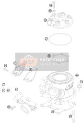 47530037000, Seal Ring Silicone 105 Sx 2004, KTM, 0