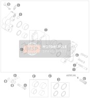 46113019000, Repair Kit Seal Ring      2002, KTM, 3