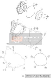 6033000114441, Clutch Cover With Bearings, KTM, 0