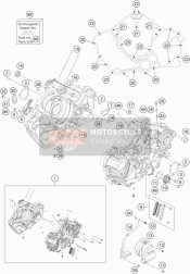 69130099000, Gasket Kit Engine Kpl. RC8-R, KTM, 0