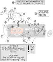 61235055110, Water Pump Rep. Kit  RC8 13-14, KTM, 0