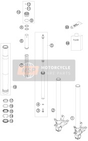 Front Fork Disassembled