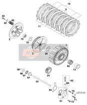 50332062000, Hollow Screw Cpl. M 10X1 ''98, KTM, 2