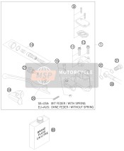 54813001200, Hand Brake Cylinder Cpl. Sx 06, KTM, 0