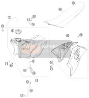 7810700804404, Tank Plug Cpl. 14, KTM, 2