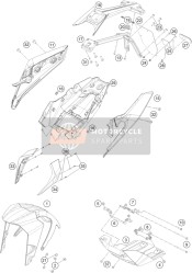 93008021050, Hexagon Screw M6X1X40, KTM, 0