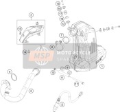 90505007033, Exhaust Pipe A Cpl., KTM, 0