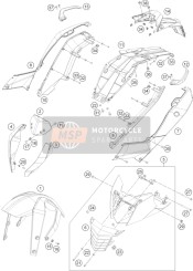9010804200047, Side Cover  R/s Top, KTM, 0