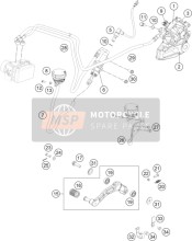 Bremssattel hinten