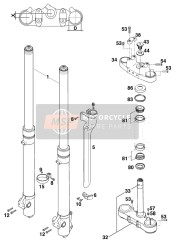 54601099000, Snelheidsmeter Kabel Gids Marzo., KTM, 1