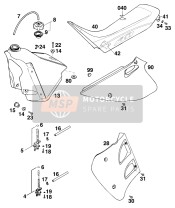 Tanque, Asiento