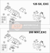 52330051144, Reed Valve Assy Cpl. 2001, KTM, 1