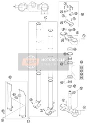 Fourche avant, Pince triple