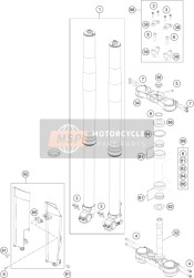 Fourche avant, Pince triple