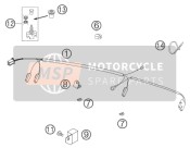 54811001050, Cable For Head Light      2005, KTM, 0