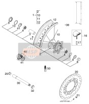 Roue avant