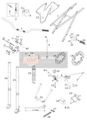 50310060000, Brake Disc Rear D=220mm 2000, KTM, 1