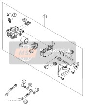 50313083200, Piston Etrier 26mm 03, KTM, 1