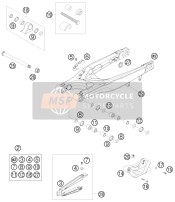 77304070030, Insertion Nut F. Chain Guide, KTM, 2