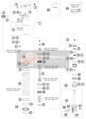 Shock Absorber Disassembled