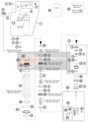 Shock Absorber Disassembled