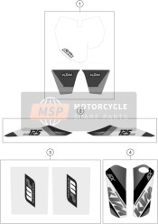 77708094000, Decal Fork Protection Sx 15, KTM, 0