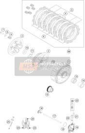 50332011210, Embrayage Kit 125/200 06-14, KTM, 1