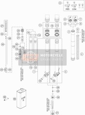 48601844S, Tappo A Vite M51X1, 5 Compressione Cpl., KTM, 0