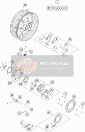 61412033060, Valve 8, 5mm 90° F. Tpms Small, KTM, 1