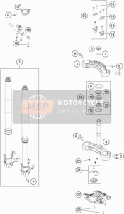 Front Fork, Triple Clamp