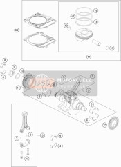 Vilebrequin, Piston