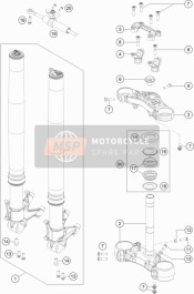 Forcella anteriore, Triplo morsetto