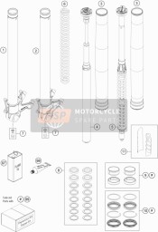 Front Fork Disassembled