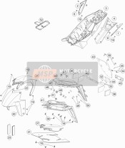 61308010000CA, Fender, Front Part, KTM, 0