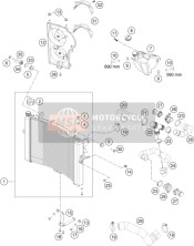 61335010100, Radiateur, KTM, 0