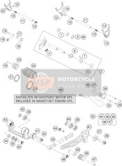 69034032000, Step Plate Shifting Lever, KTM, 0