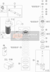 Shock Absorber Disassembled