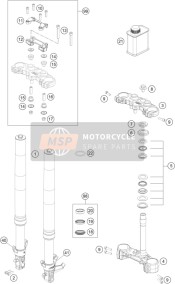 Front Fork, Triple Clamp