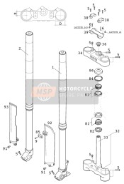 Front Fork, Triple Clamp