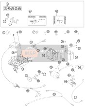 54811075500, Wiring Harness 250EXC Cpl.  12, KTM, 0